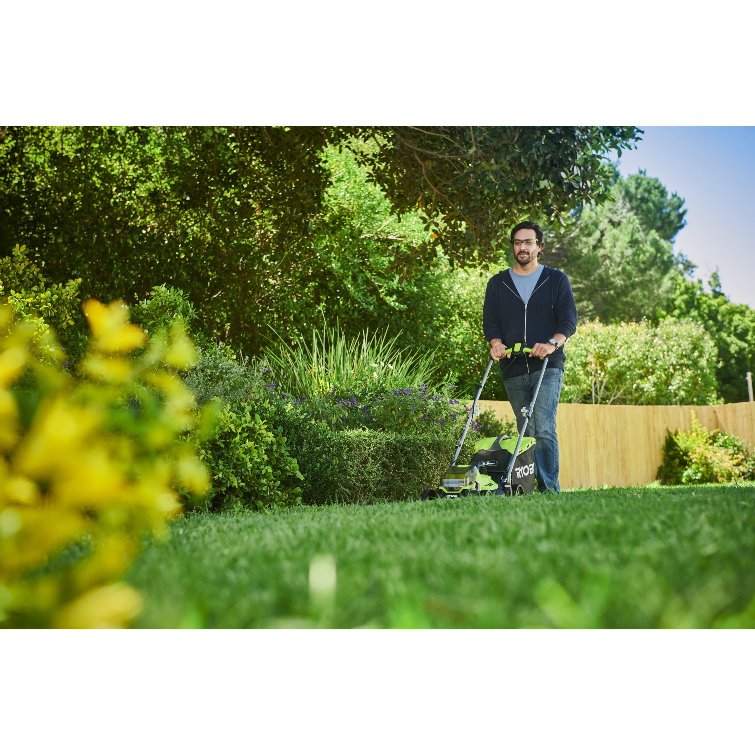 ONE+™ 18V Accu 33 cm Grasmaaier & 25 cm Grastrimmer kit (incl. 1x 4,0 Ah accu & lader)