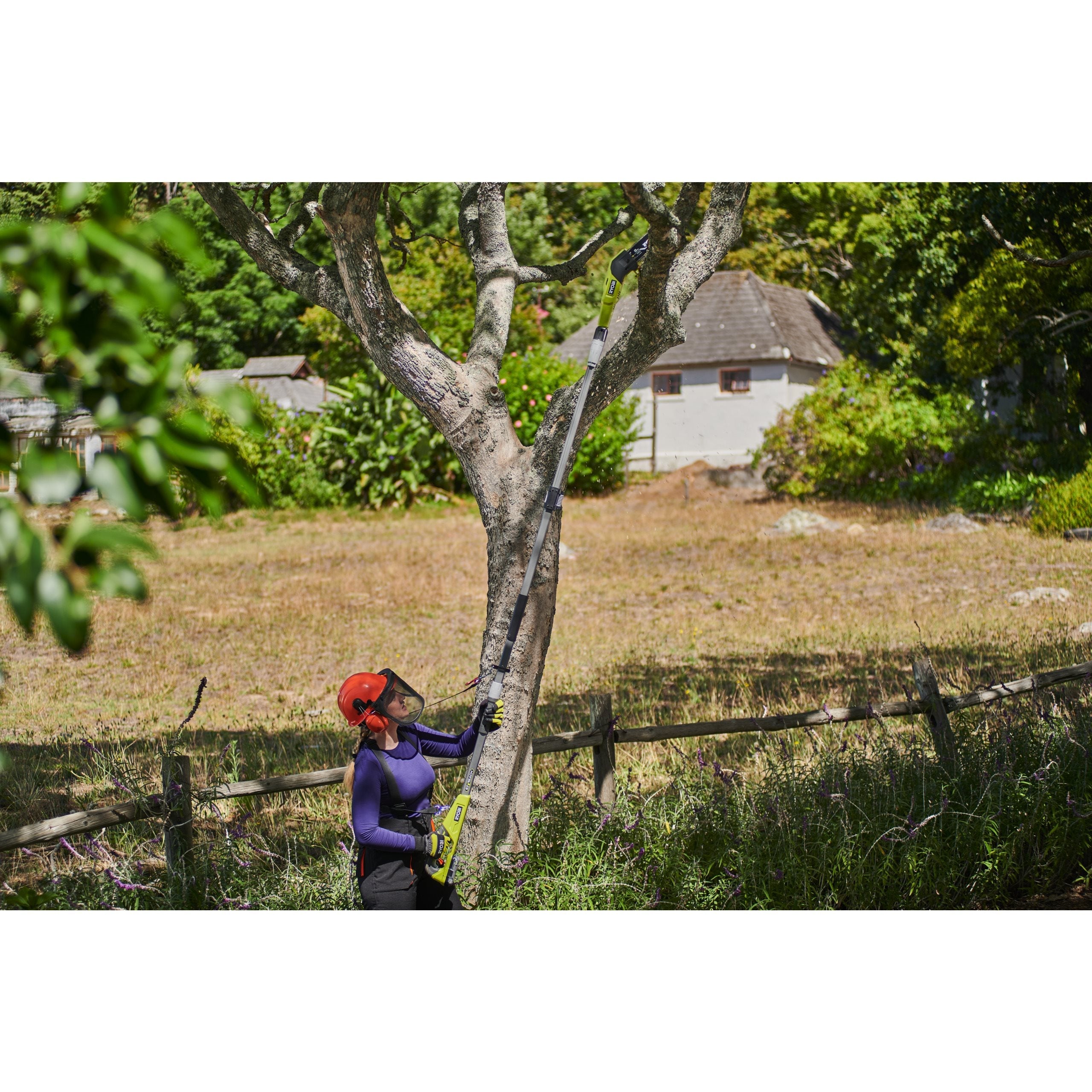 ONE+™ 18V 20 cm Telescopische Accu Snoeikettingzaag & 45 cm Heggenschaar Combokit (incl. 1x 2,0 Ah accu & lader)