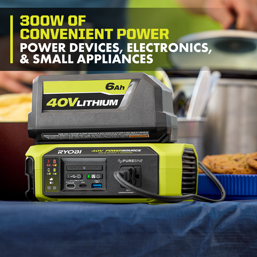 40V 300W Power Source/Charger