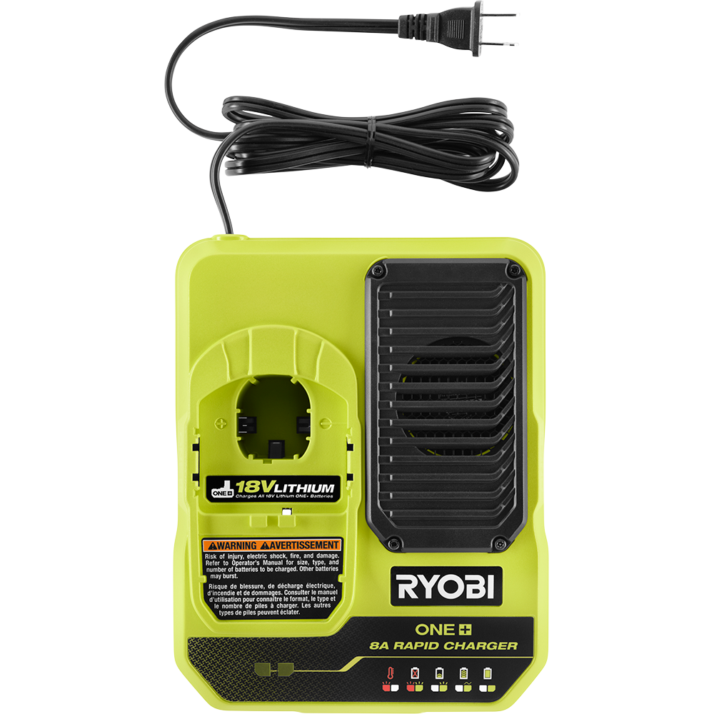 18V ONE+ 8A RAPID CHARGER